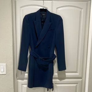 Theory double breasted dress or long blazer